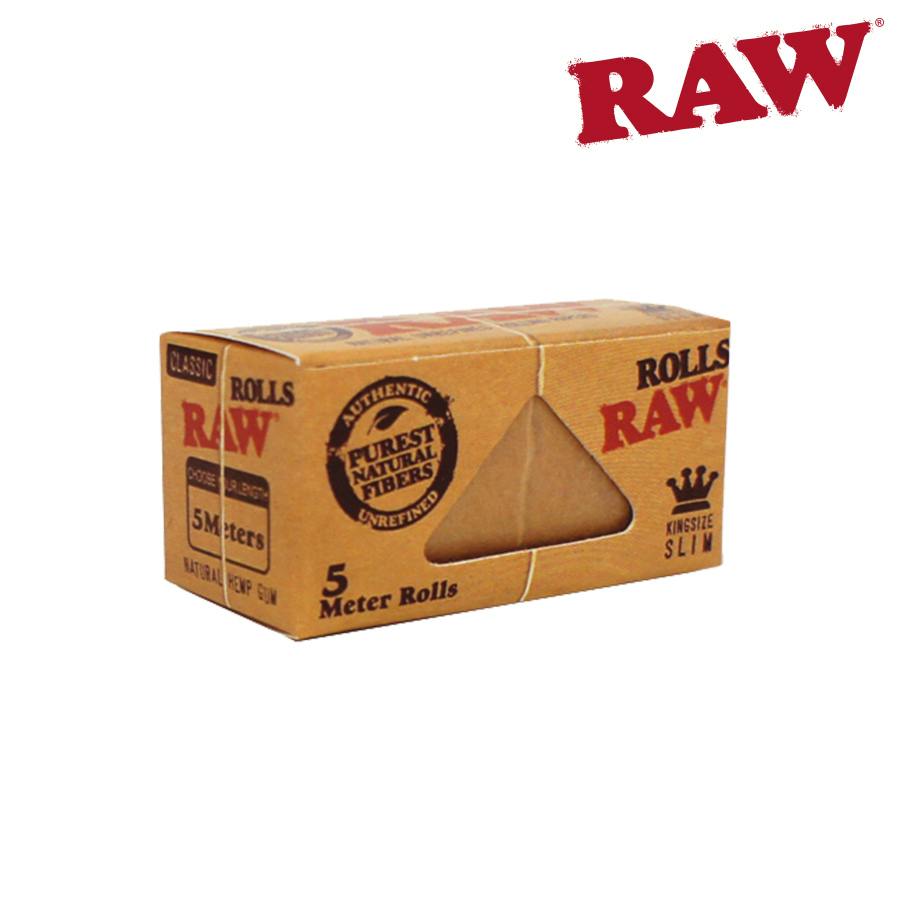 RAW UNREFINED ROLLS KING SIZE SLIM - CB08-E (RIGHT)