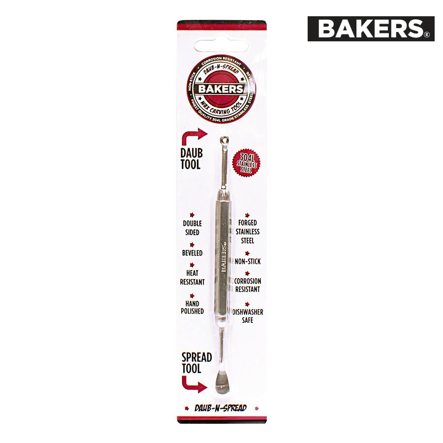 Baker's - Stainless Steel Daub-N-Spread Dab Tool - BRK-28 (RIGHT)