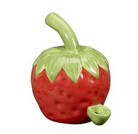 STRAWBERRY HAND PIPE - DISPLAY - T1A