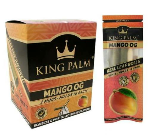 King Palm - Mini Pre-Roll Pouch Mango OG 2 Pack - CB04-I