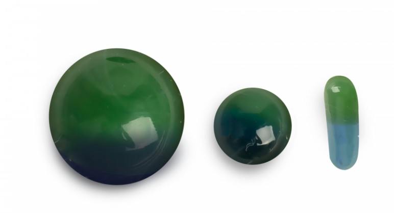 GEAR PREMIUM® Two Tone Terp Slurper Heat Bead & Cap Set - BRK-24