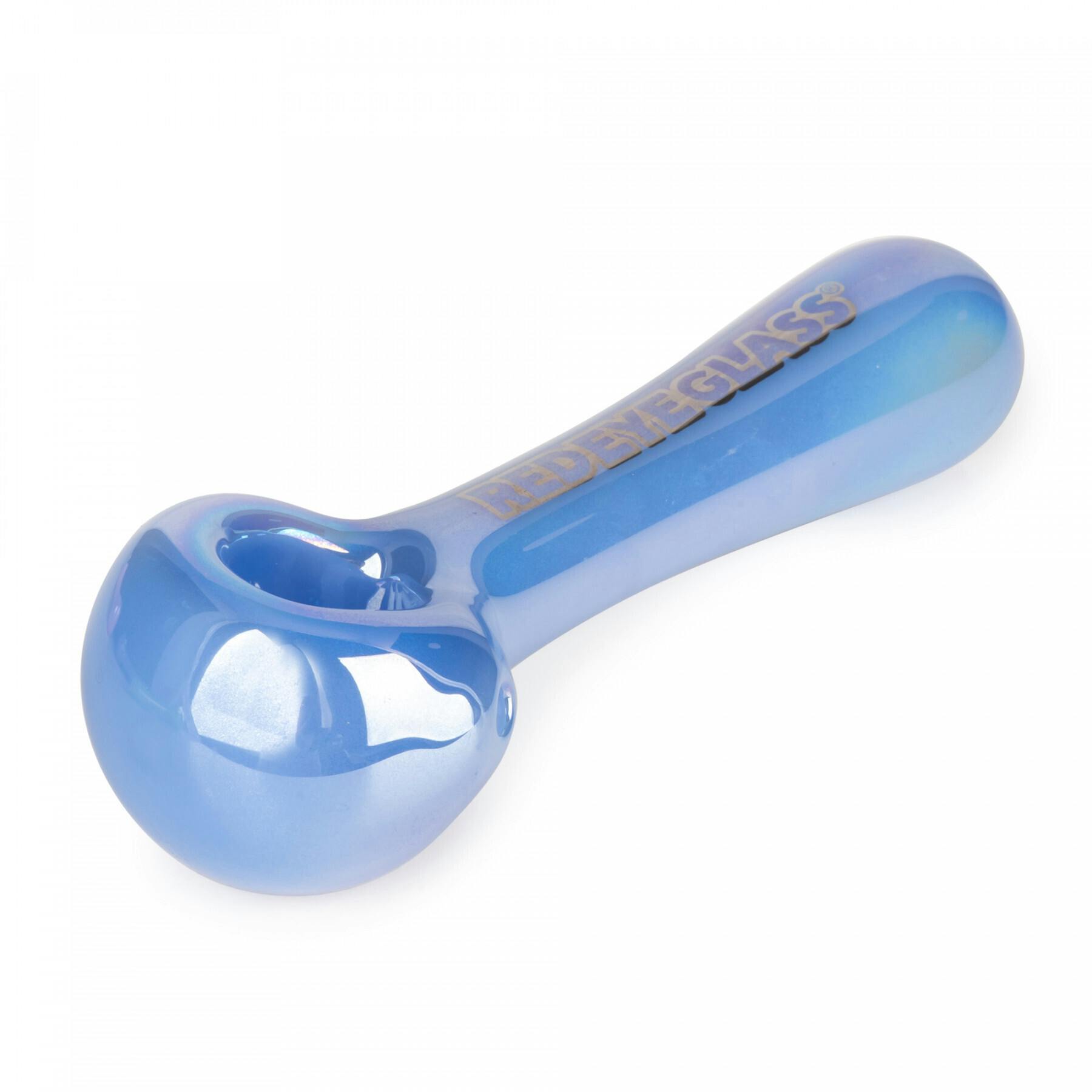 RED EYE GLASS® 4.5" Opaline Spoon Hand Pipe