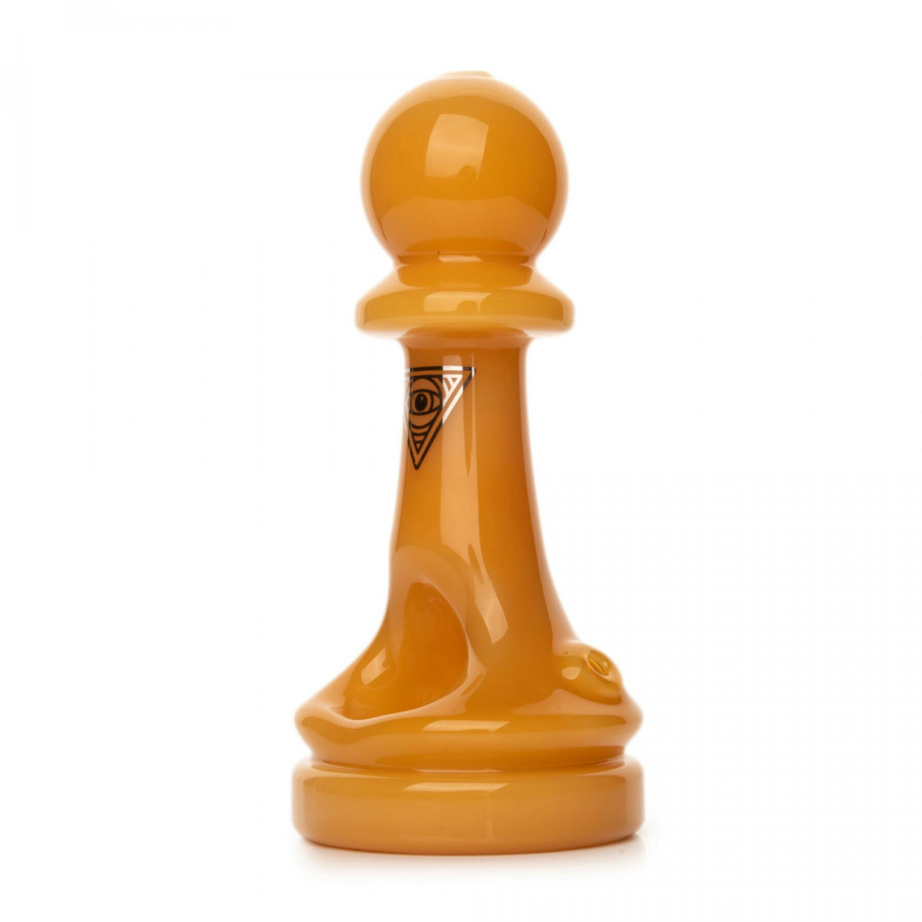 RED EYE GLASS - 4.75" Pawn Hand Pipe