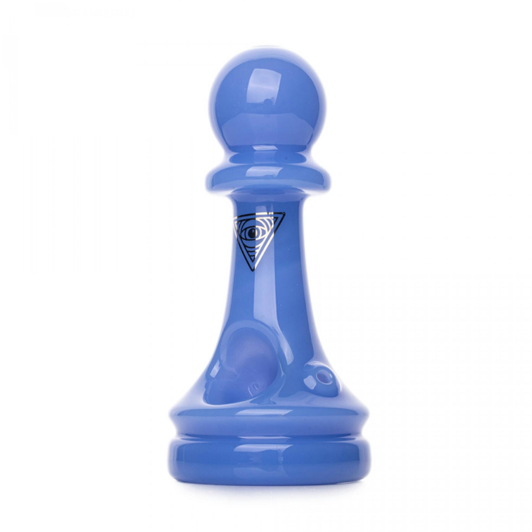 RED EYE GLASS® - 4.75" Pawn Hand Pipe (Periwinkle) - V17