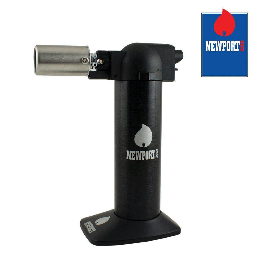 NEWPORT T506 TORCH LIGHTER - T506BK - BLACK - U1E (LEFT)
