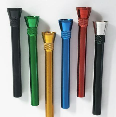 METAL POPPER WITH BOWL - LONG - ASSORTED COLOURS - DISPLAY