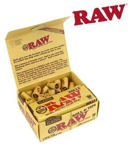 RAW - Classic Rolls & Tips Masterpiece Set 3 Meter and 30 Tips - CB08-D
