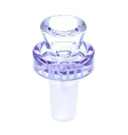 SC CASTLE GLASSWORKS - PUCK 14MM BOWL - PURPLE - DISPLAY