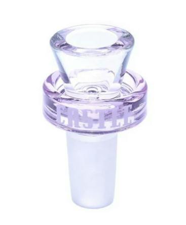 SC CASTLE GLASSWORKS - PUCK 14MM BOWL - PINK - DISPLAY