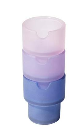 NWTN HOME - FLOWER POTS ASHTRAY SET TWILIGHT - T1B (RIGHT)
