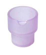 NWTN HOME - FLOWER POT ASHTRAY - PURPLE - DISPLAY