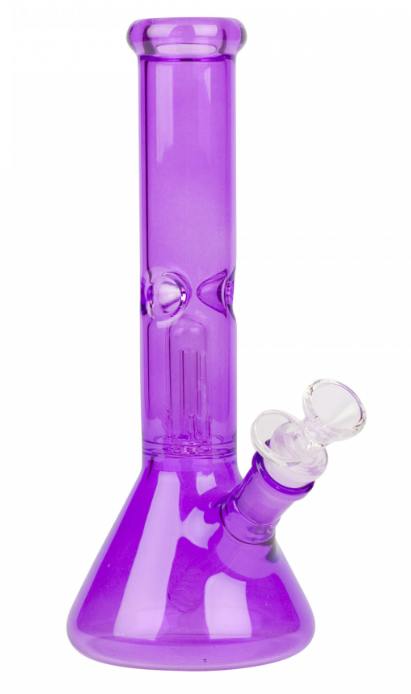10" Day Glow Beaker - Purple