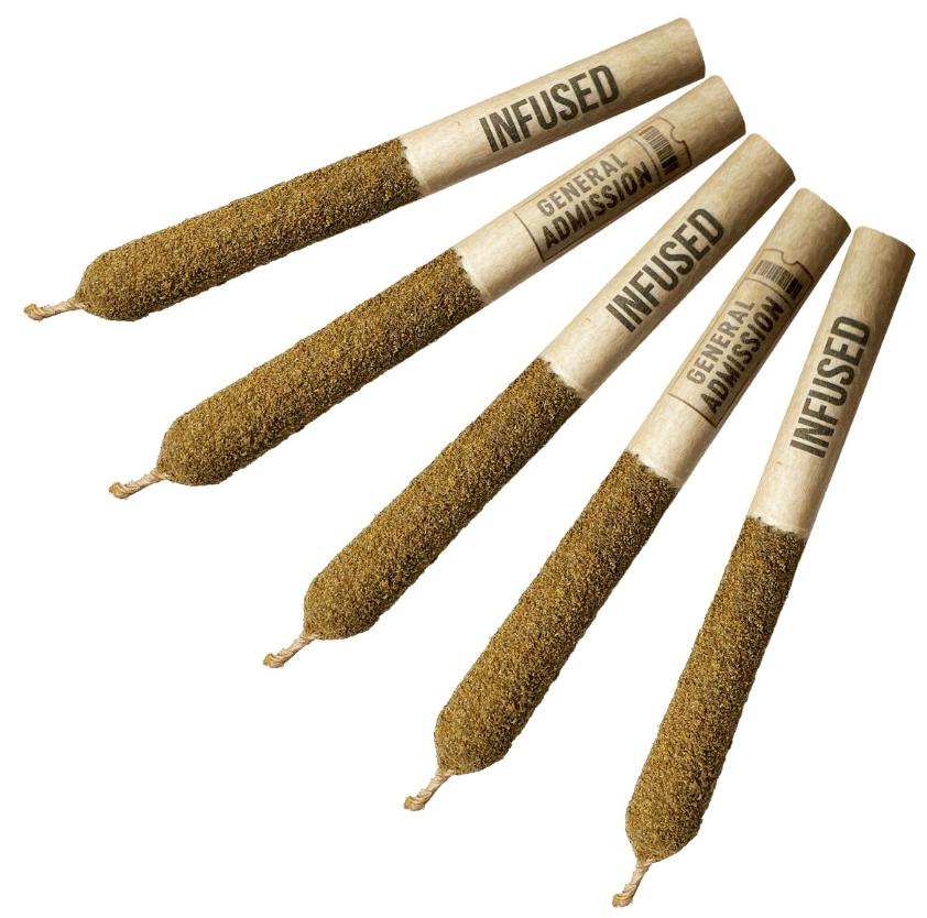 DISTILLATE INFUSED PRE-ROLL TASTER PACK - 3x0.5g