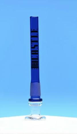 Straight 5" Downstem - Blue