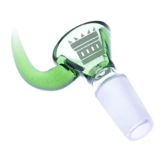 14mm Horn Bowl - Green