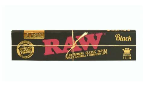 RAW BLACK KING SIZE SLIM v2