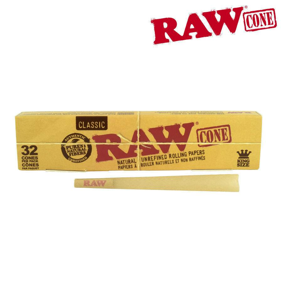 Raw | Classic Cone | 32 Pack | King Size
