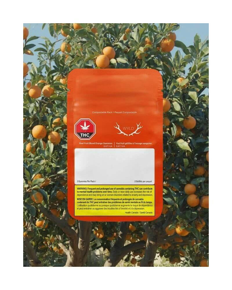 Real Fruit Blood Orange Soft Chews | 10mg THC + 10mg CBC