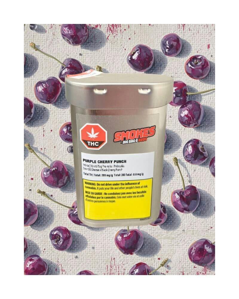 Purple Cherry Punch Pre-Rolls | 10 x 0.75g
