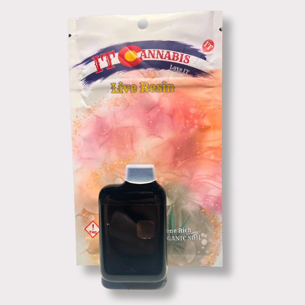 IT Cannabis | Strawberry Cheesecake | Live Resin Disposable 2g