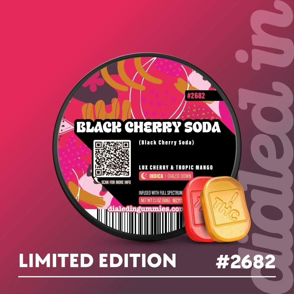 Dialed In | Black Cherry Soda | 100mg