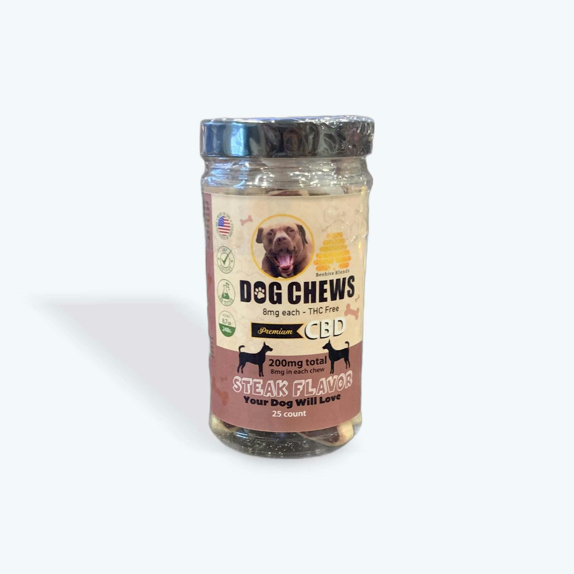 Beehive Blends - 200mg CBD - Dog Chews $45