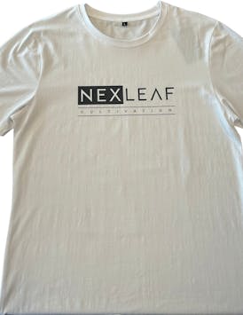 Nexleaf Tee Shirt - White Dri Fit