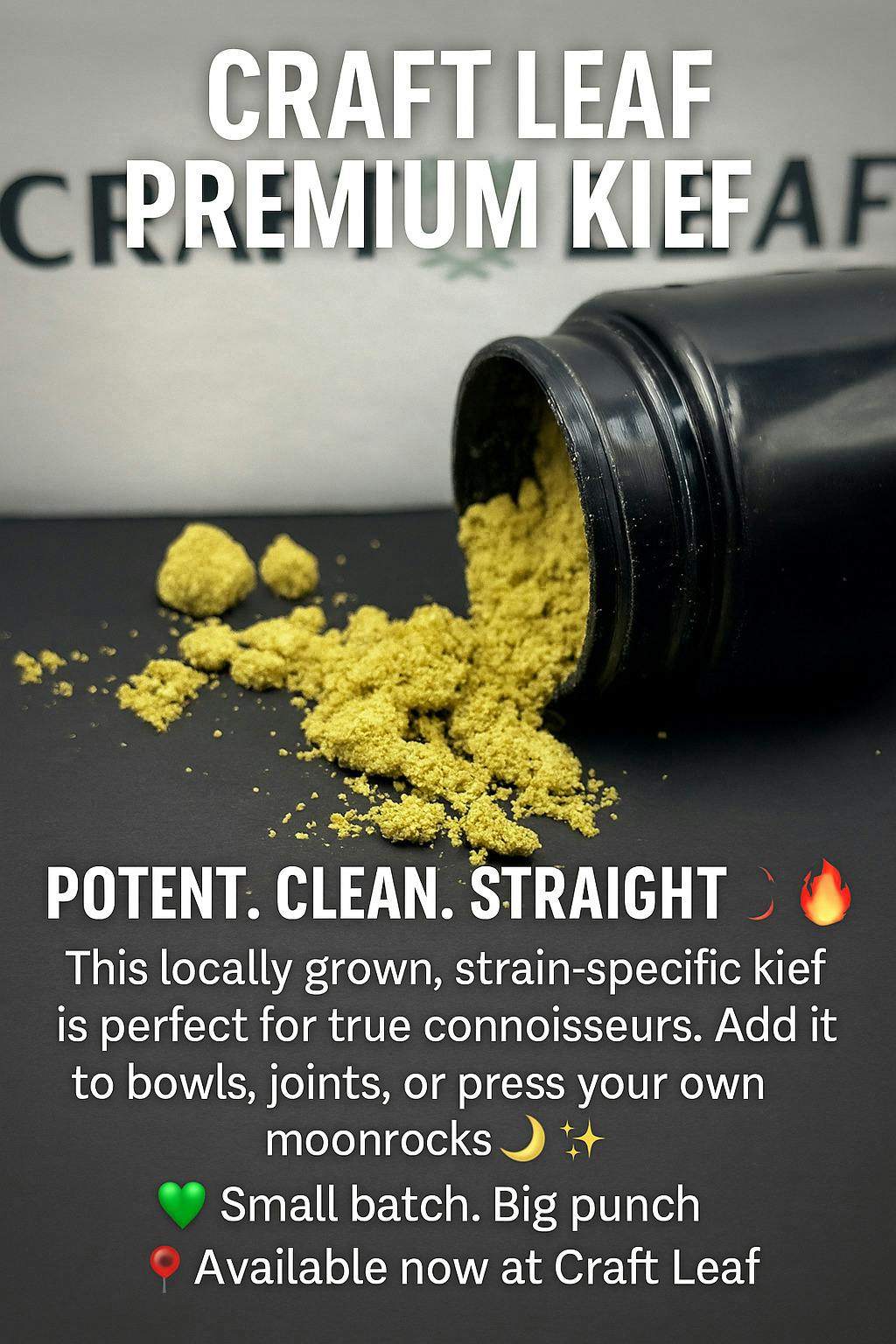Craft - Rainbow Runts Kief 1g (H)