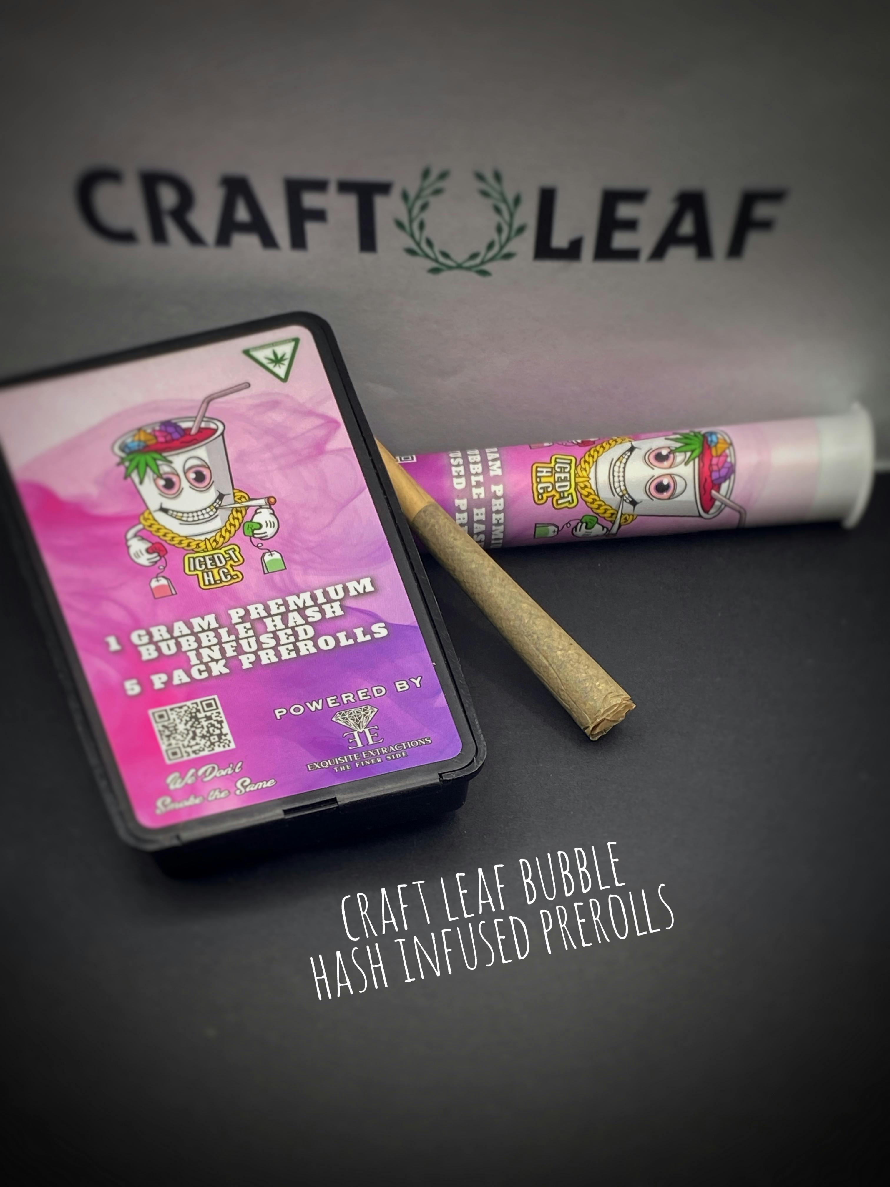 Nebula Frost Fire X Indigo Sunset Haze 1G Bubble Hash Infused Pre Roll (H)