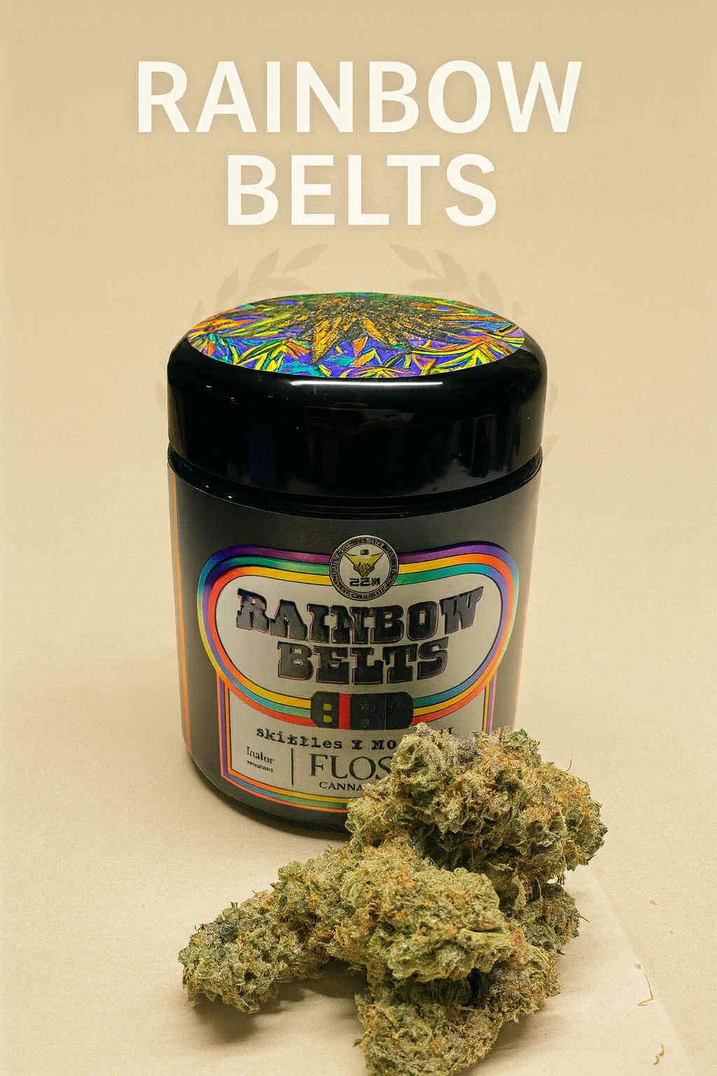 FlosCannabis - Rainbow Belts Prepacked 14g (I)