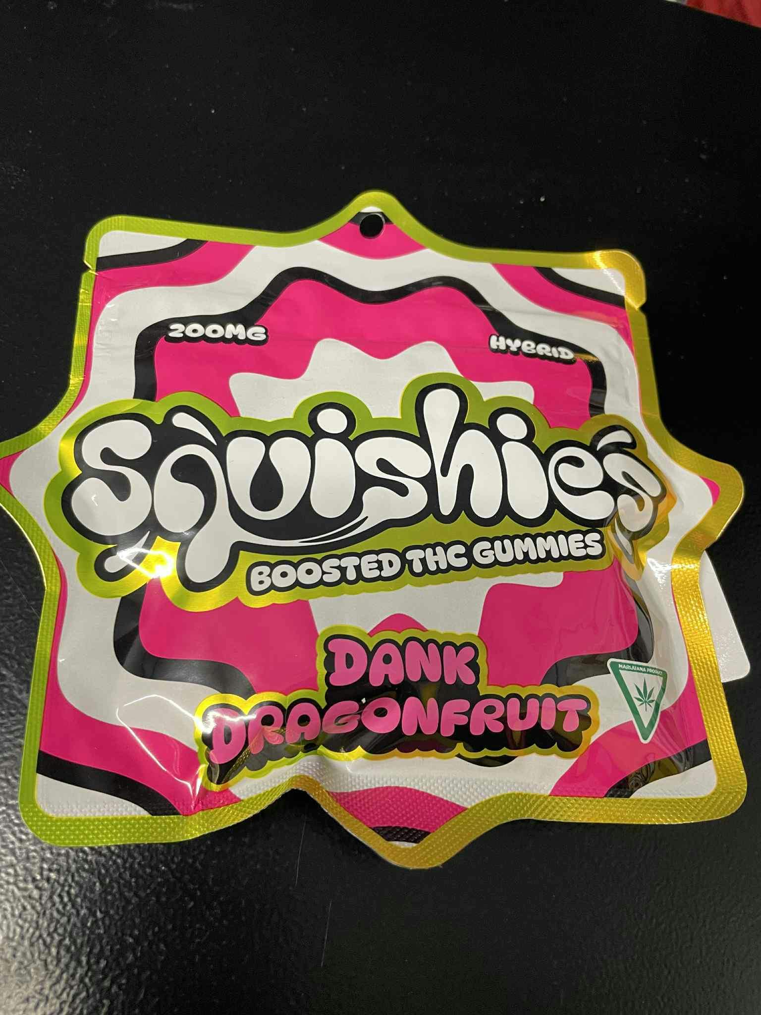 Squishes - Dank Dragonfruit 200MG Rosin Infused Gummies