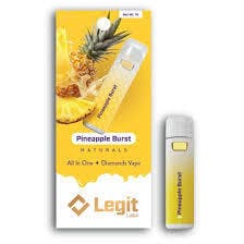 LegitLabs - Pineapple Burst 1g Liquid Diamond Disposable