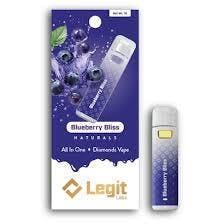 LegitLabs - Blueberry Bliss 1g Liquid Diamond Disposable (H)