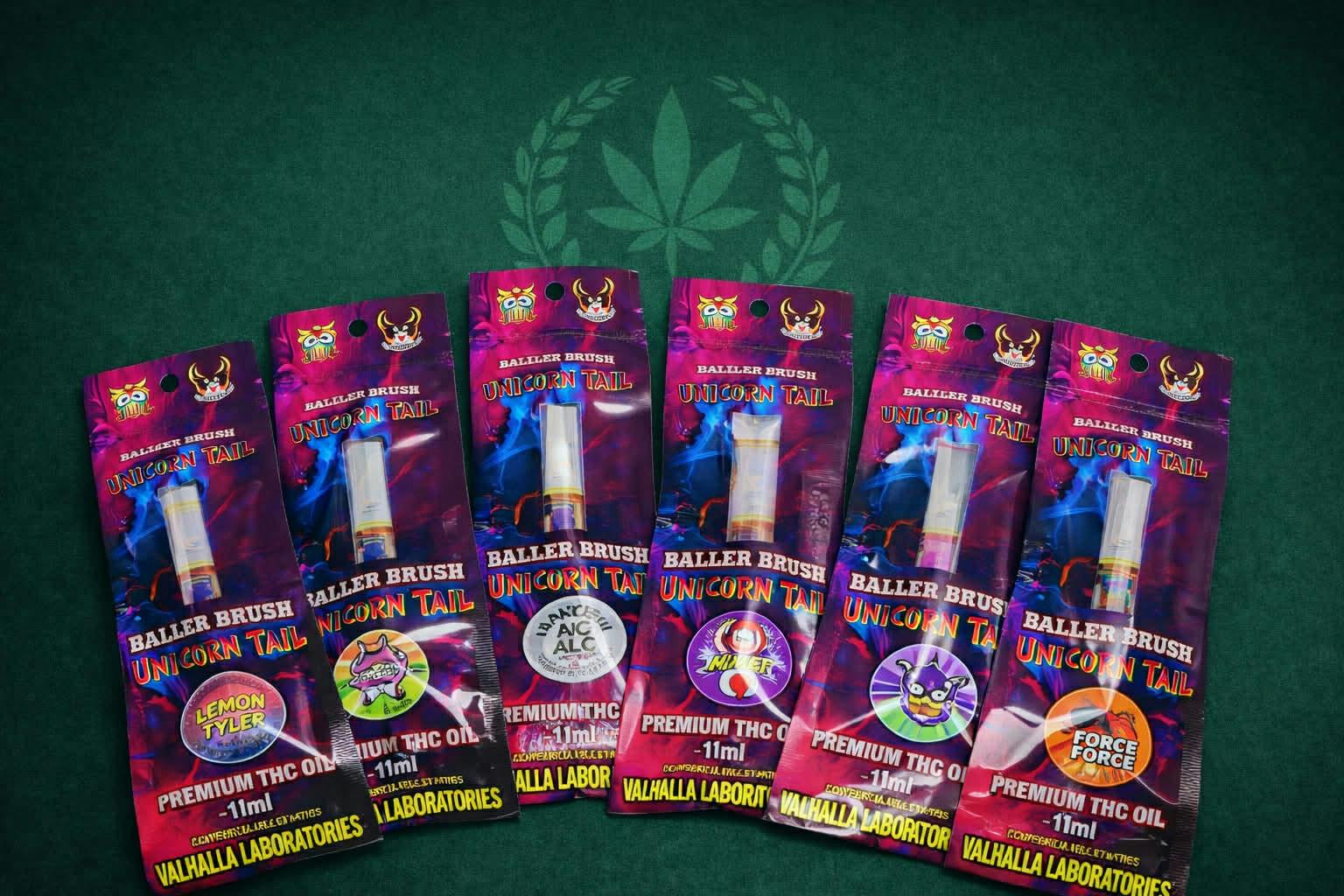 Valhalla - Odins Force Cured Resin Brush 1g (H)