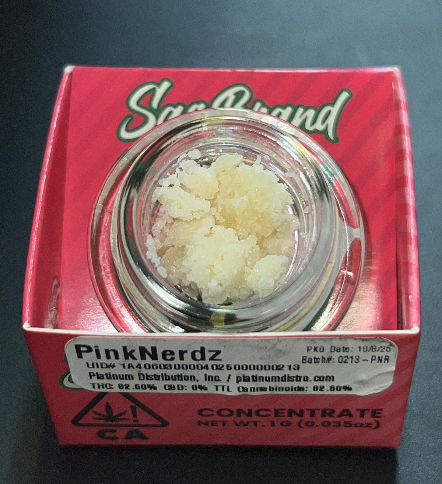 Pink Nerdz - Live Resin - 1g