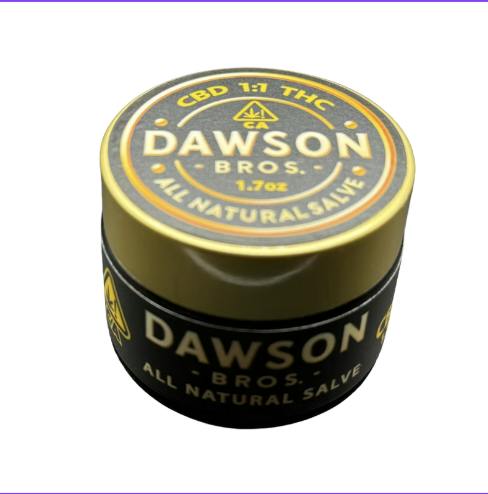 Dawson Bros Salve 1:1 CBD/THC 1oz