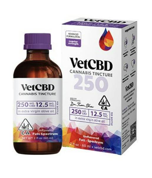 Regular Strength - 20:1 CBD/THC - Tincture - 250mg - 60ml