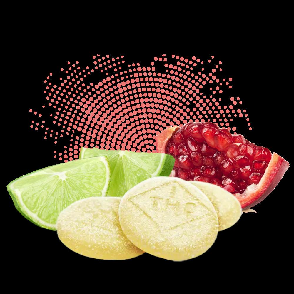 Sour Pomegranate Lime - C-Bite - 100mg - 10ct