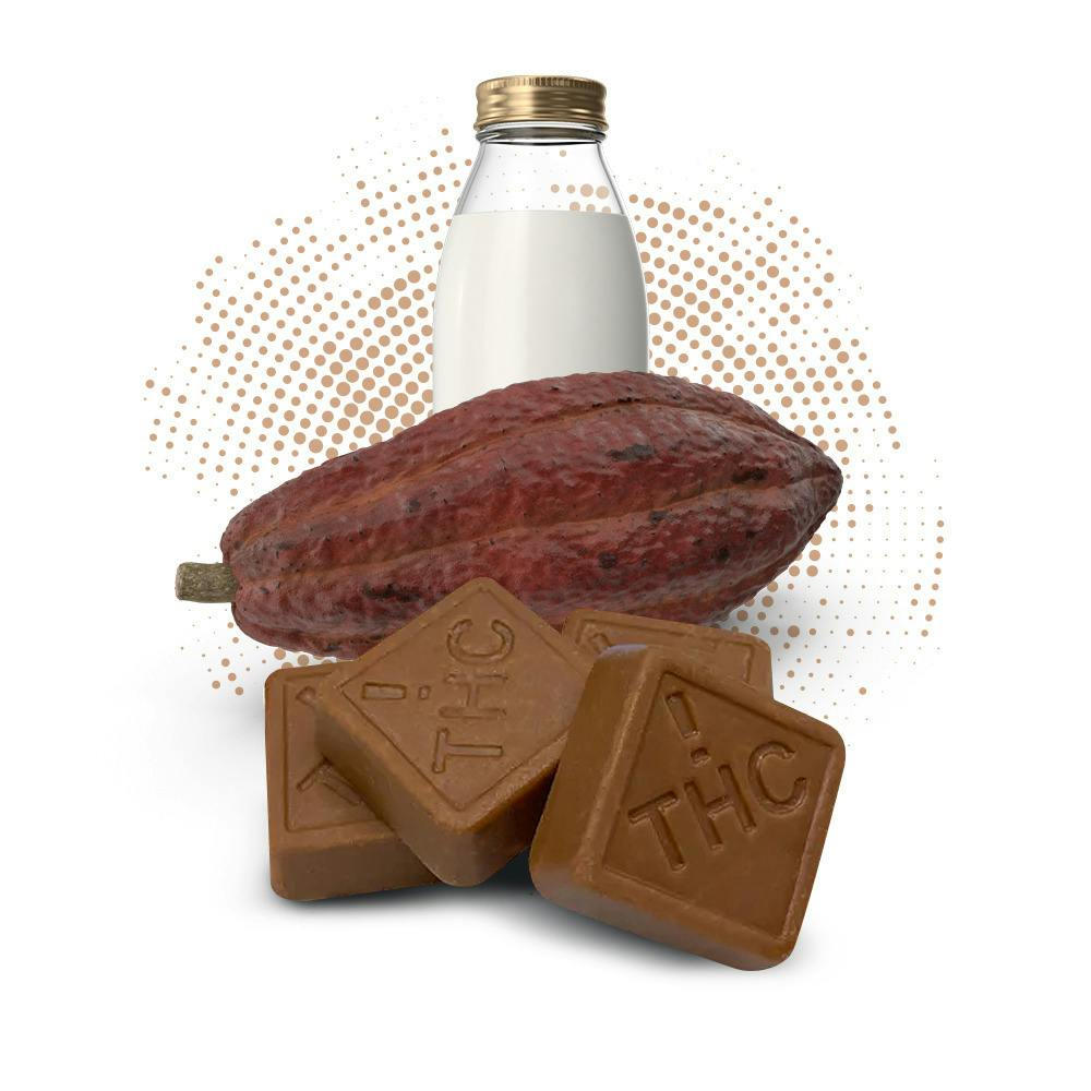 Milk Chocolate - Chocolate Bites - 100mg - 10ct