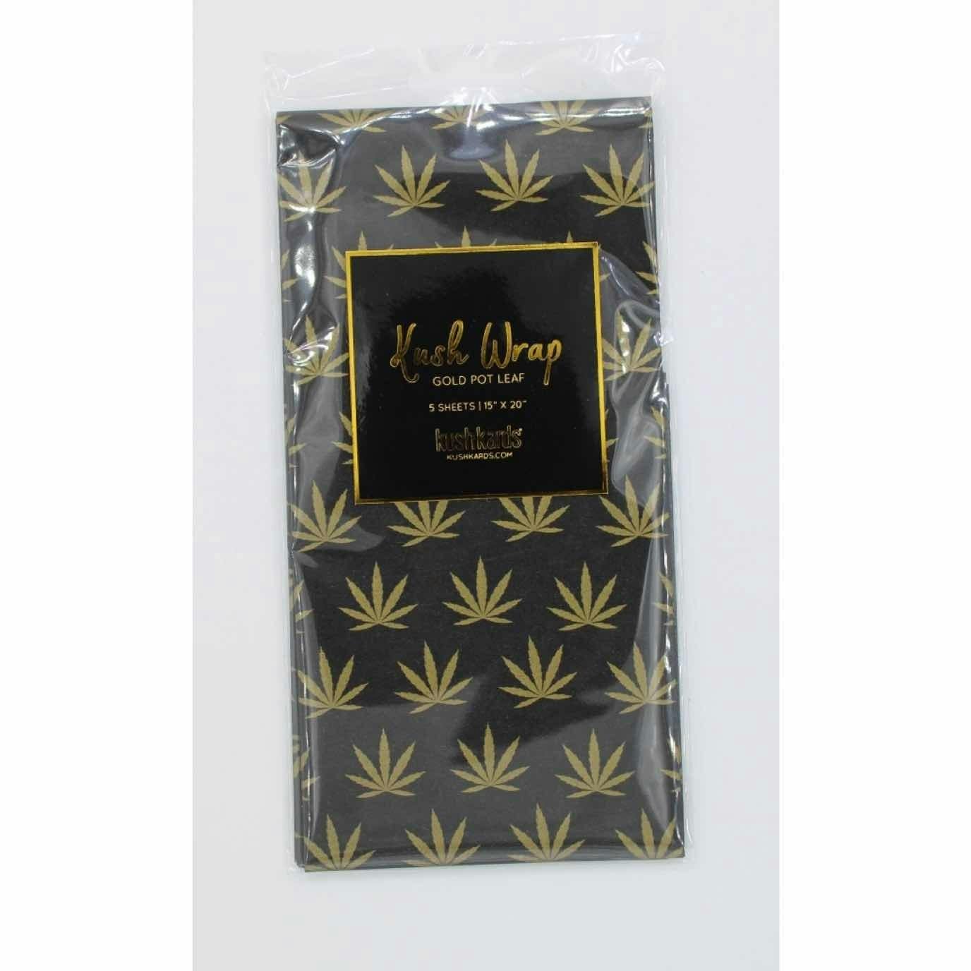 Gift Wrap - Black / Gold Gift Wrap at All Kind Bodega Portland, Maine (Adult Use/21+)