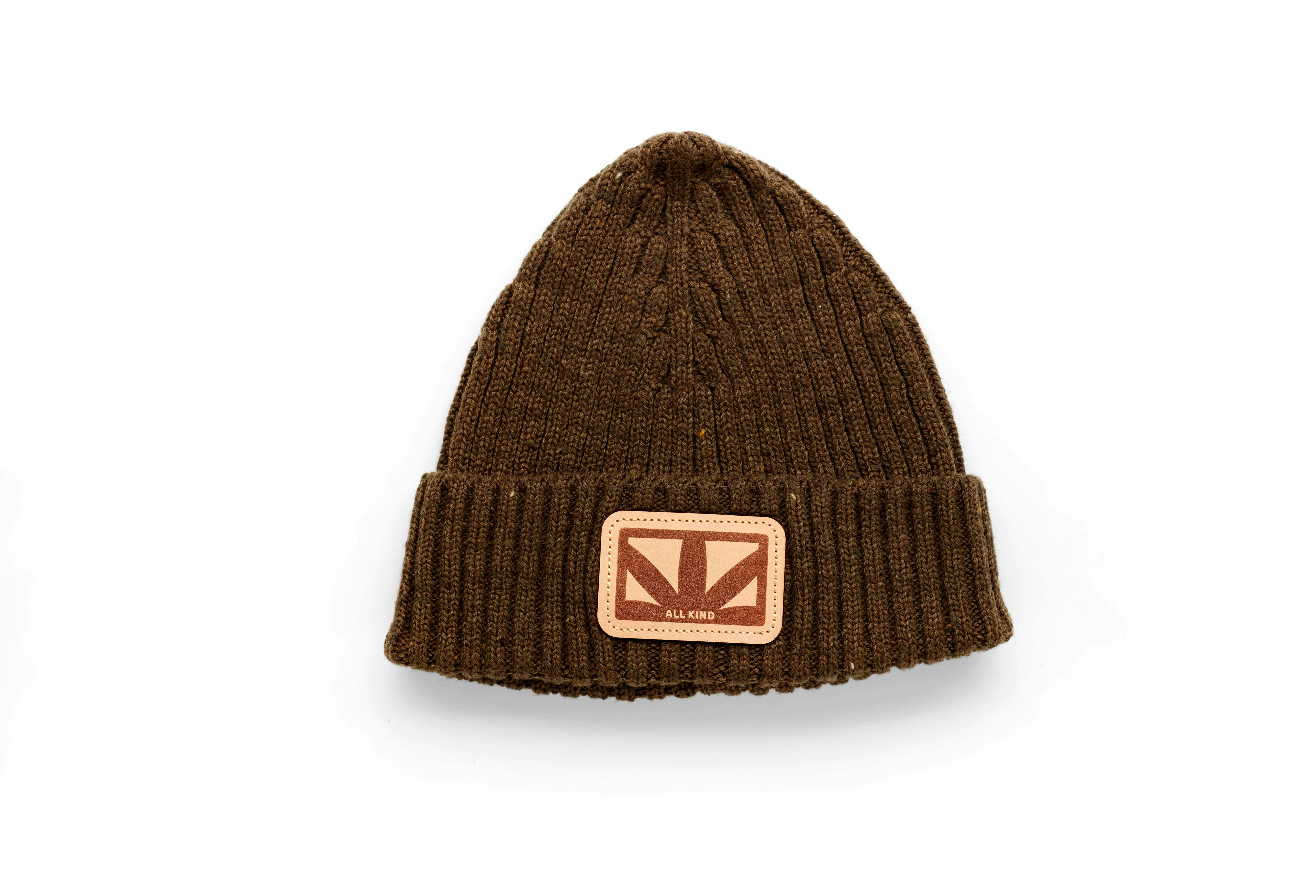 Beanie Merino Army Green