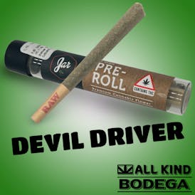 Devil Driver 1g Preroll (@jarcannabis2.0)