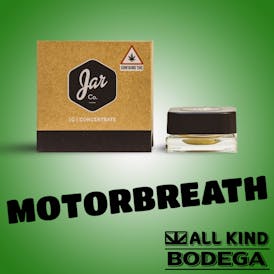 Motorbreath 1g Cured Badder (@jarcannabis2.0)