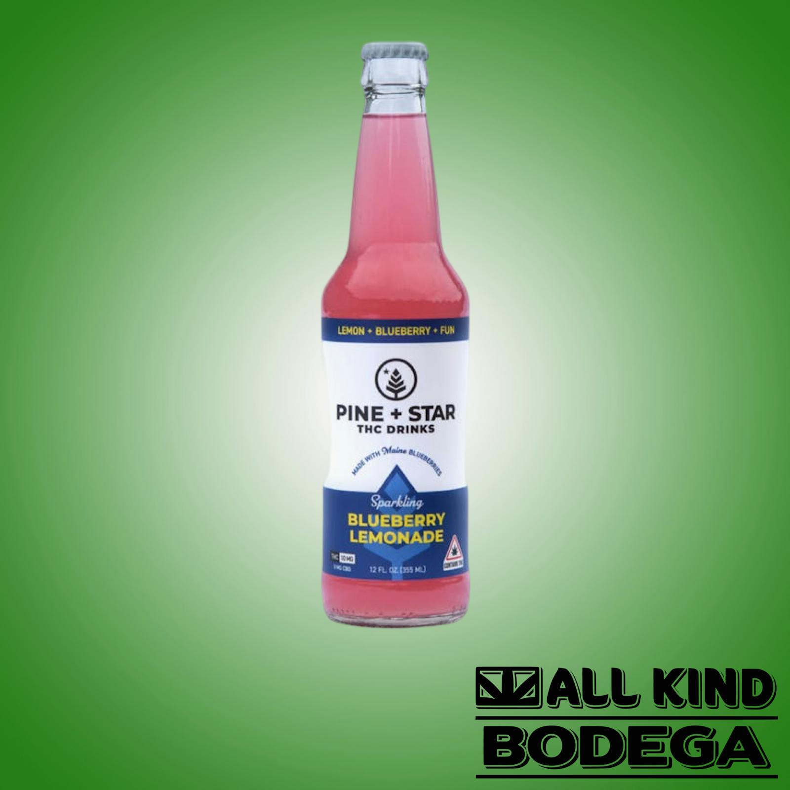 Pine & Star Blueberry Lemonade - 10mg THC