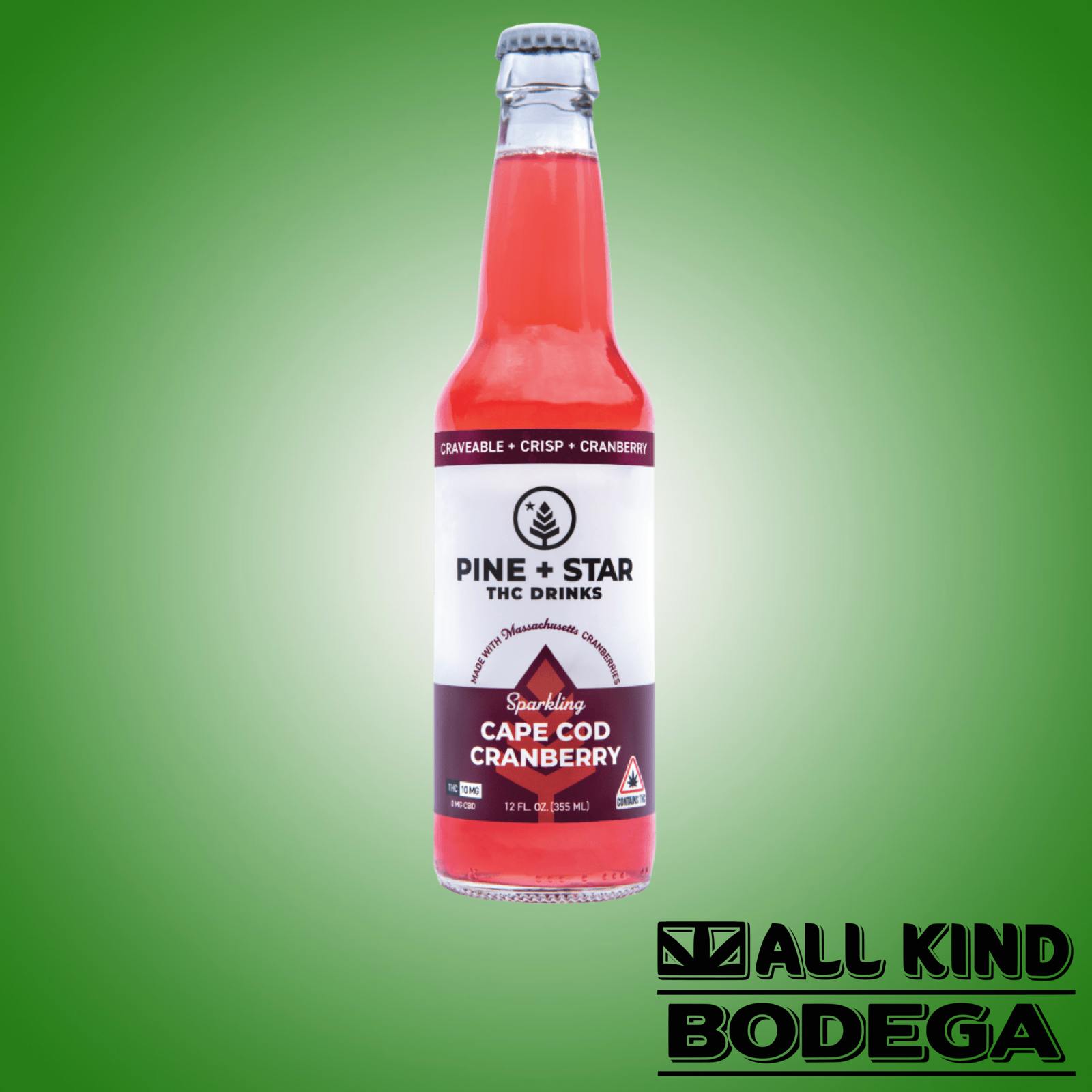 Pine & Star Cape Cod Cranberry - 10mg THC