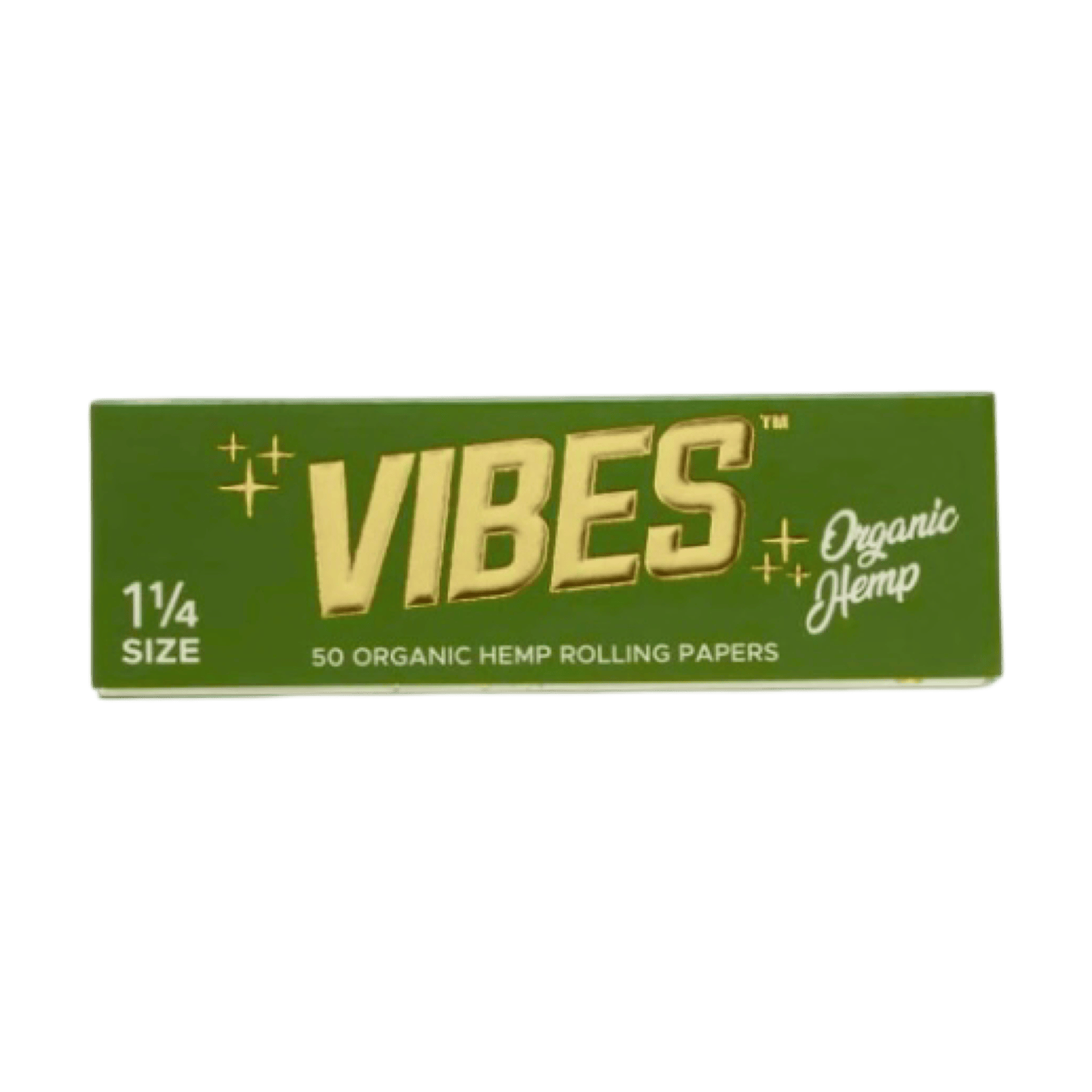 Rolling Papers - Vibes 1 1/4 Organic Hemp (Green) at All Kind Bodega Portland, Maine (Adult Use/21+)