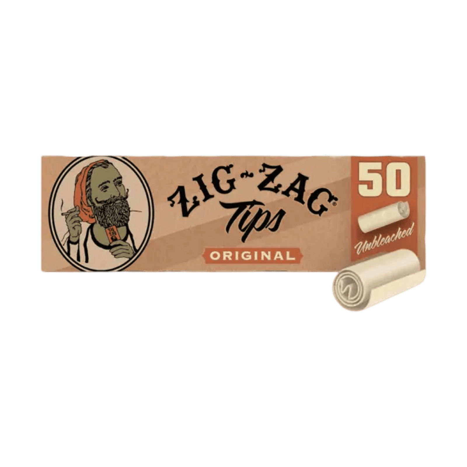 Rolling Zig Zag Unbleached
