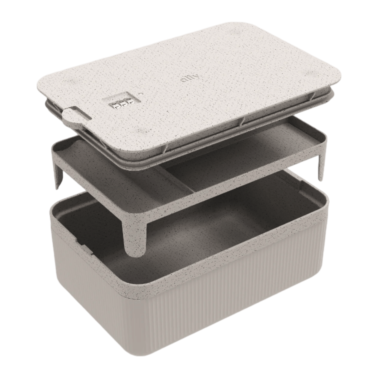 Ally Lockable Storage Box (Beige)