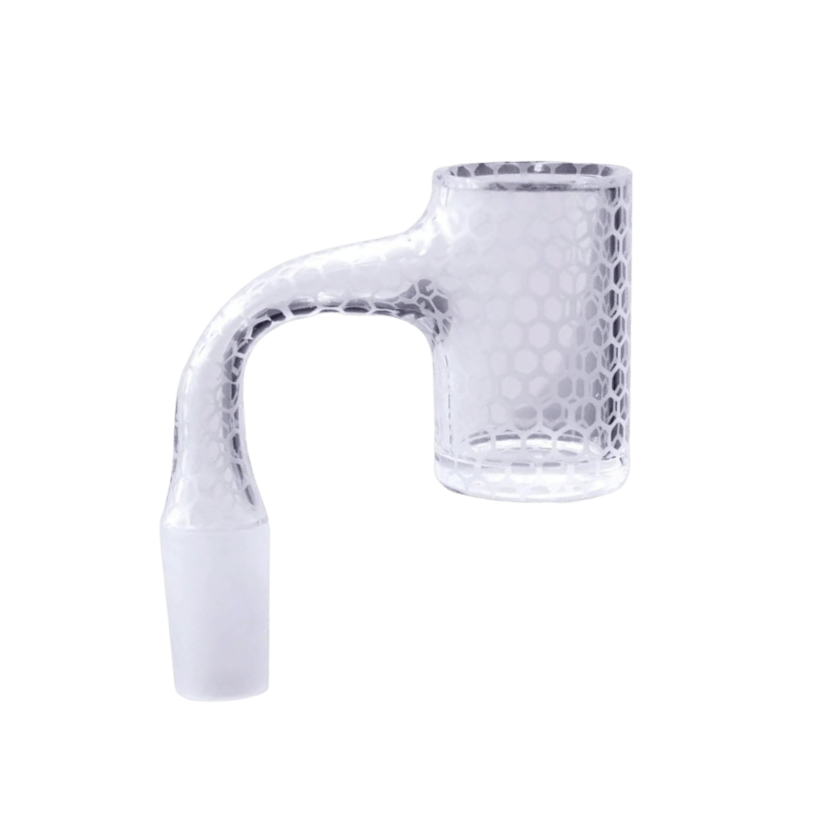 Nail - Sandblasted Quartz 14mm w/ 90° Joint
