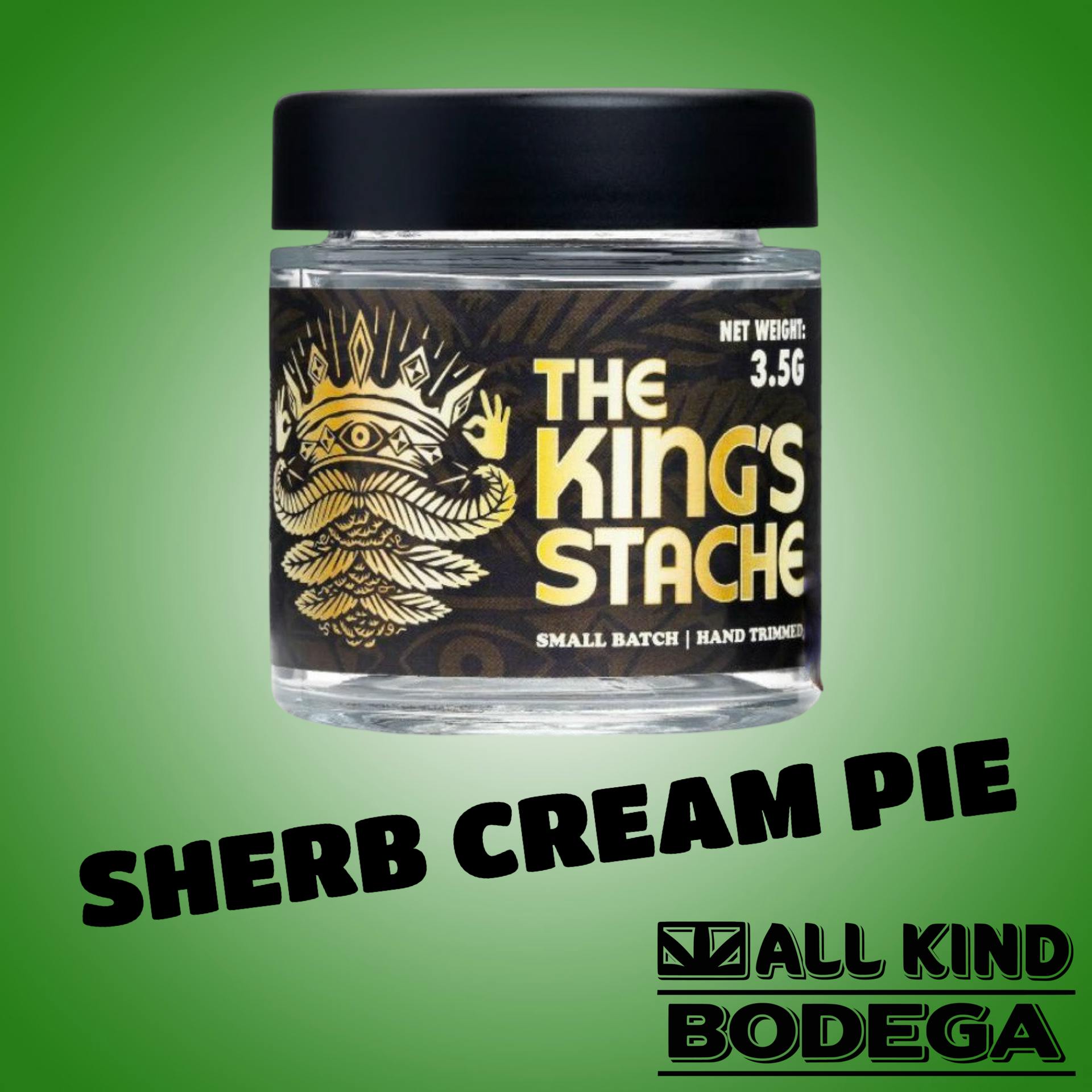 Sherb Cream Pie 3.5g Flower (@thekingsstache)